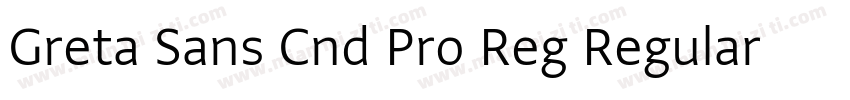 Greta Sans Cnd Pro Reg Regular字体转换